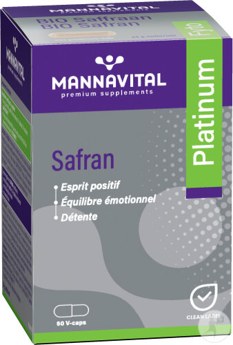 Mannavital Safran Platinum 60 Capsules