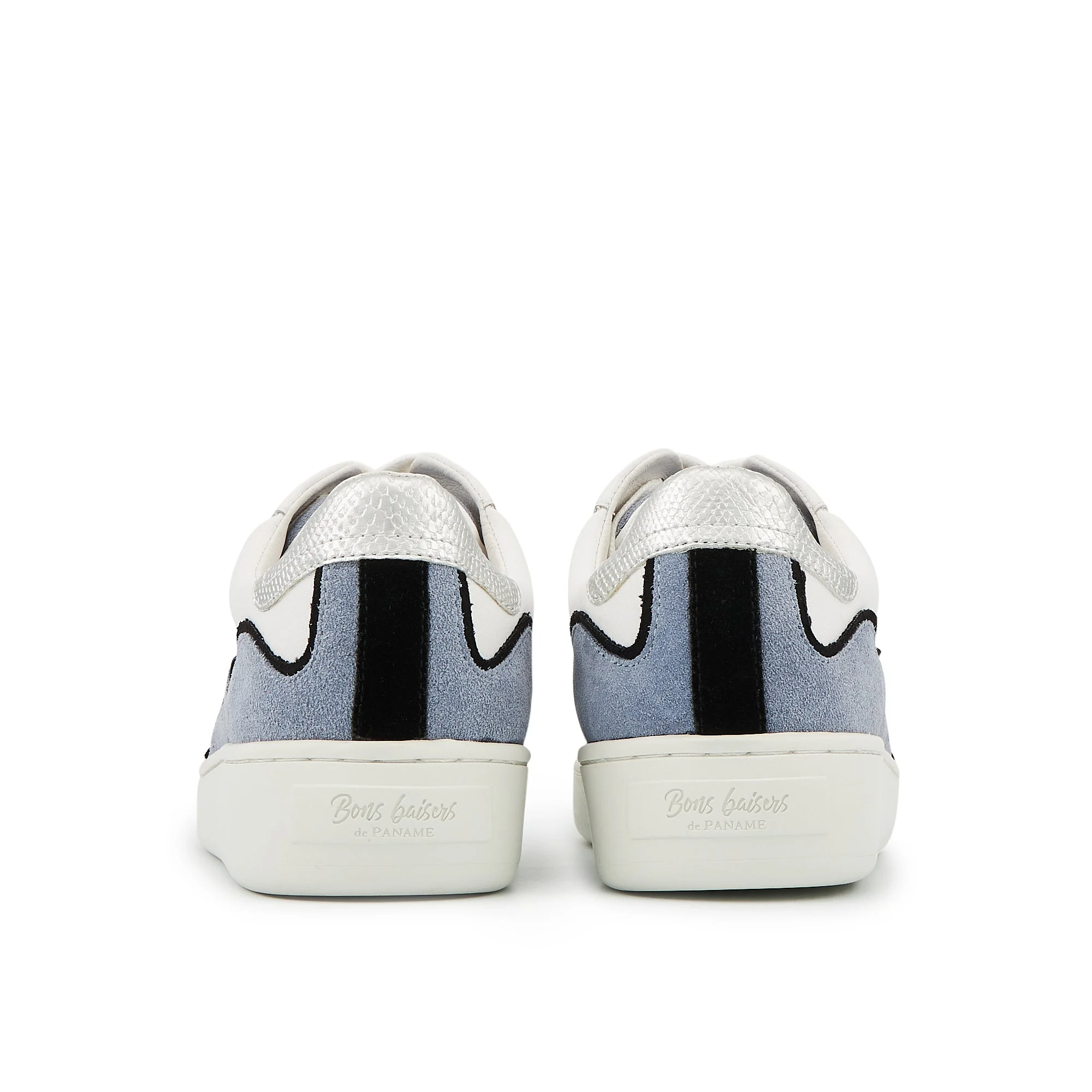 LOULOUSUEDE - Sneakers en cuir | Argent