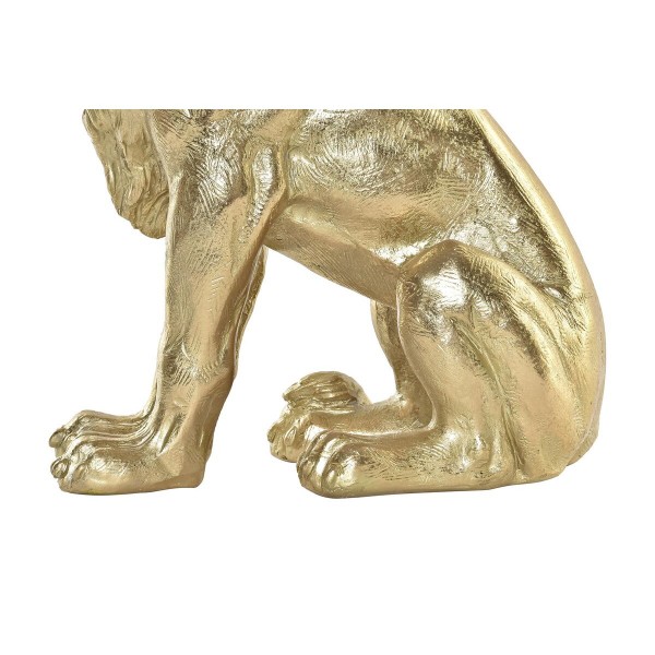Lampe de bureau doré lion 220 v 50 w (31,5 x 18 x 35,5 cm)