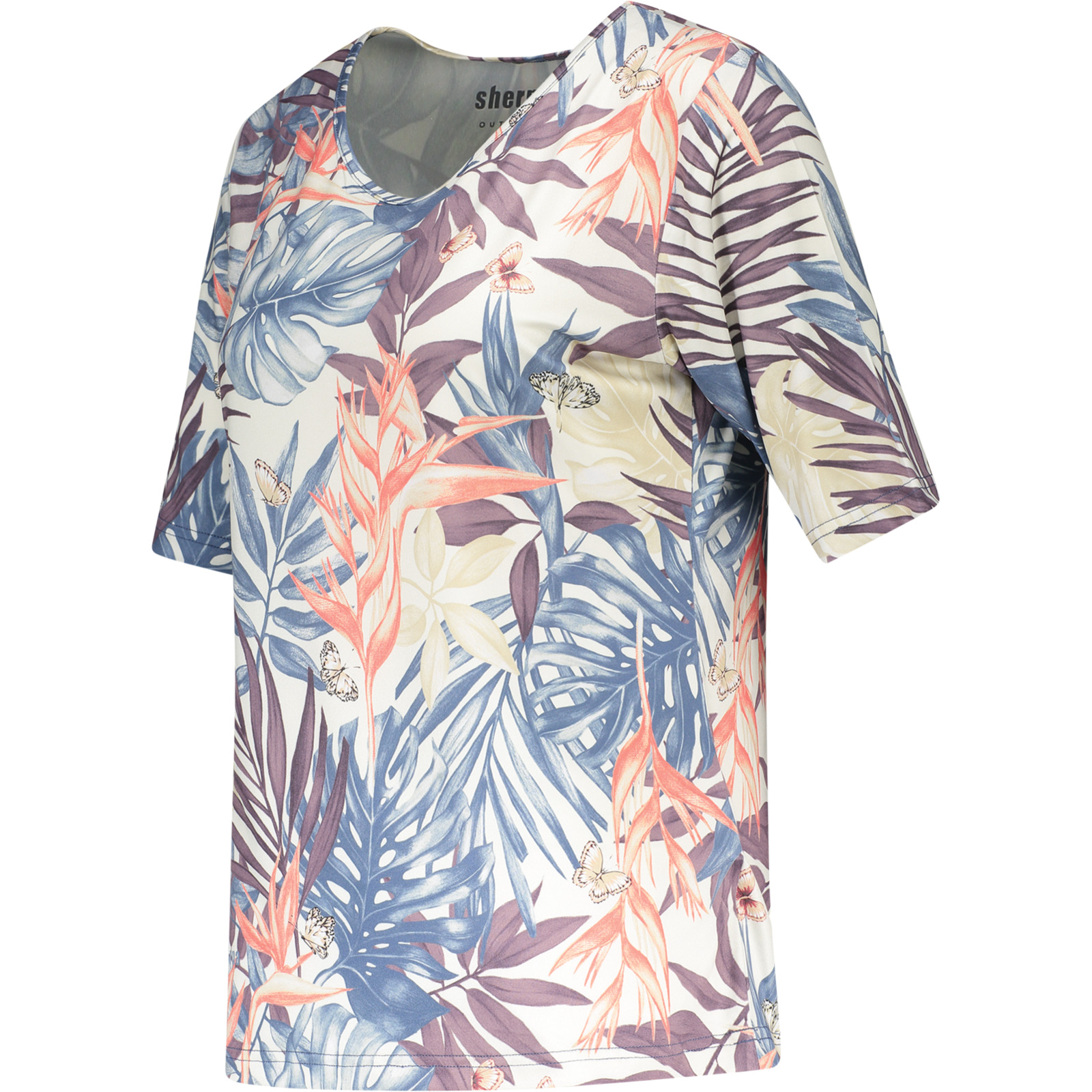 Sherpa Damen-Funktions-T-Shirt Tila L, blau