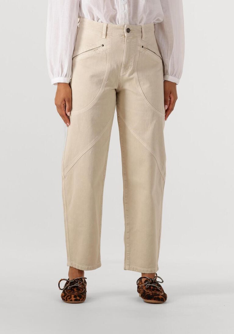 beige isabel marant wijde broek catarina-gb 25apa369fc