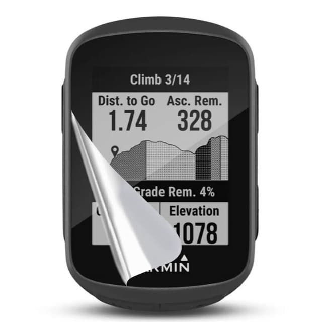 2-Pak Skærmbeskytter PET film Garmin Edge 130 Plus