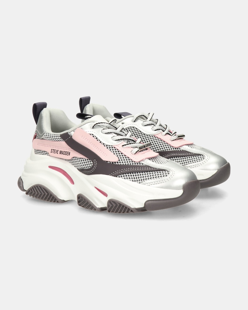 Steve Madden Possession-E Dad Sneakers  - zilver