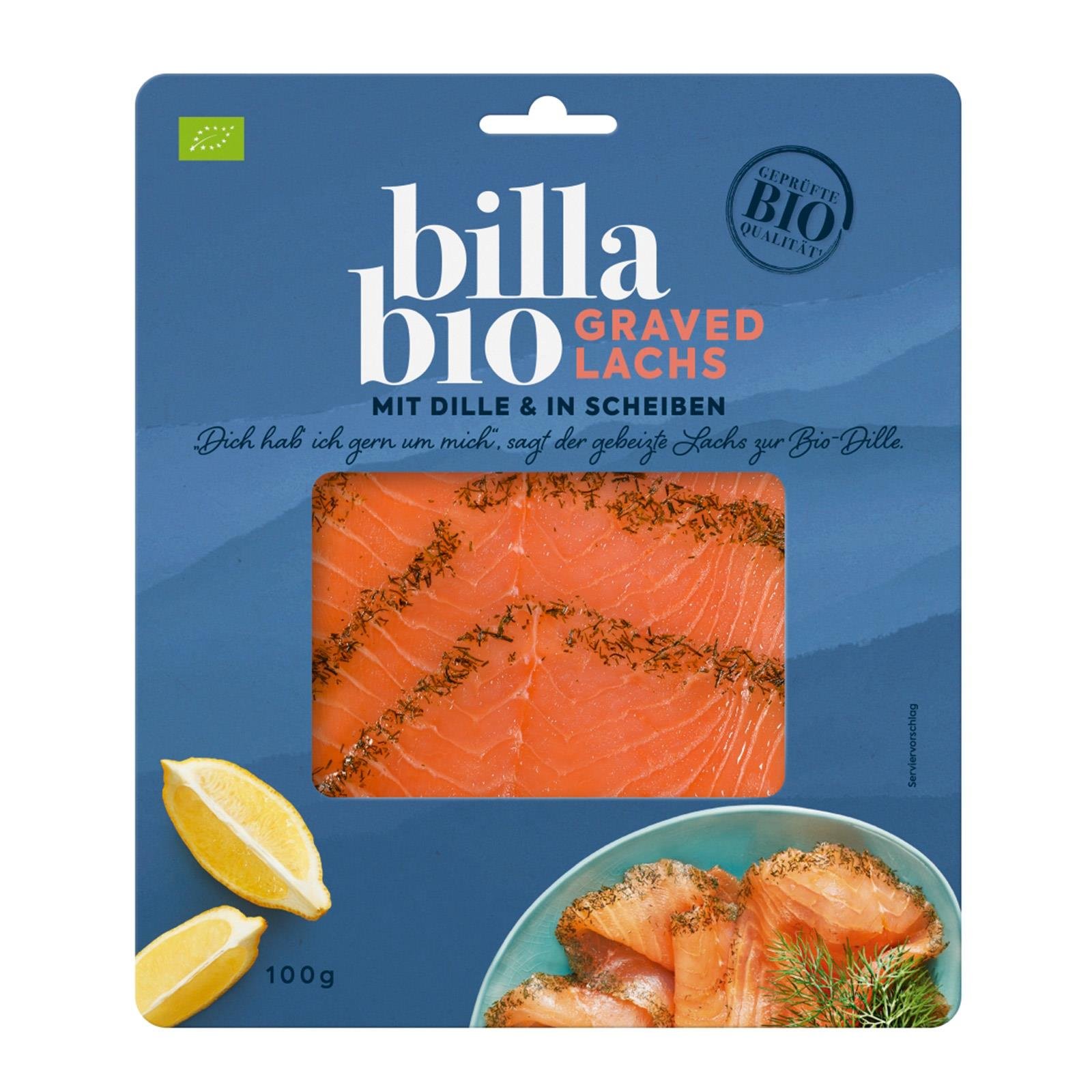 BILLA Bio Graved Lachs