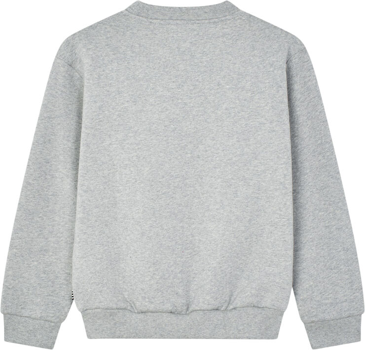 Mads Nørgaard - Copenhagen Organic Sweat Sonar Sweatshirt Grå