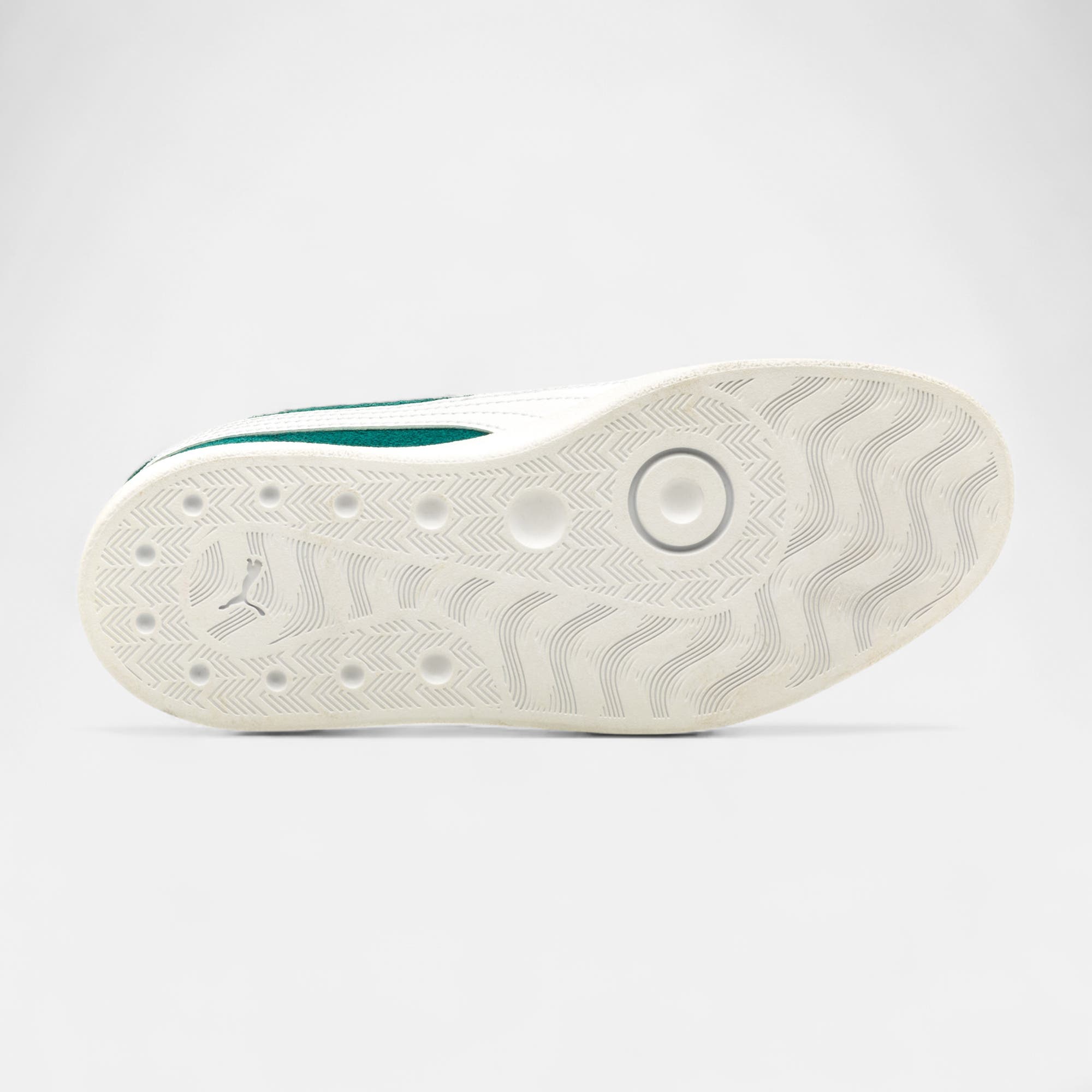 Sneakers Garçon en cuir vert