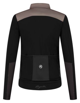 Veste Velo Hiver Rogelli Cadence - Femme - Taupe/Noir