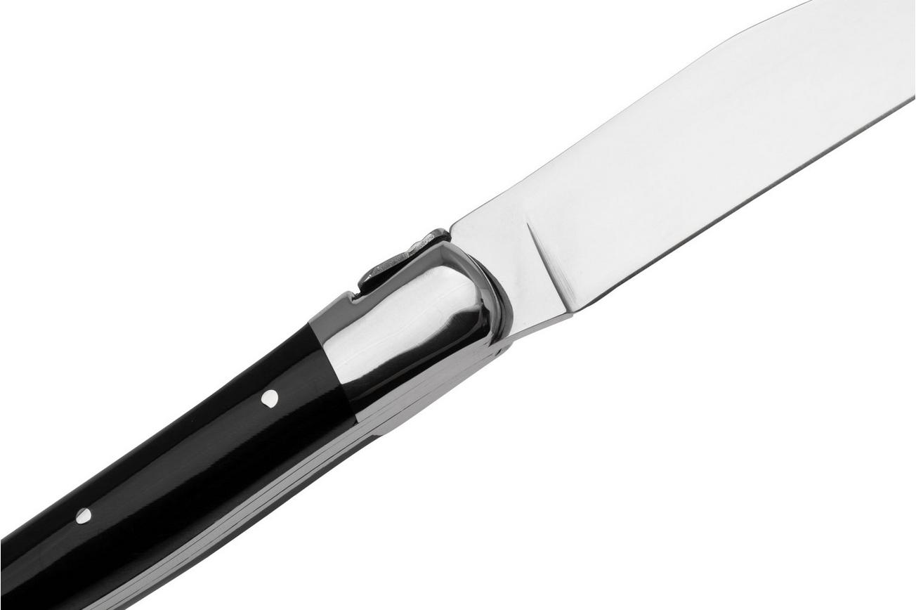 Laguiole en Aubrac, 22C99BUIH, 2-delige steakmessenset, buffelhoorn