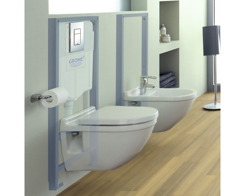 GROHE Skate Cosmopolitan bedieningsplaat, chroom afwerking / Chrome afwerking knop 38732000