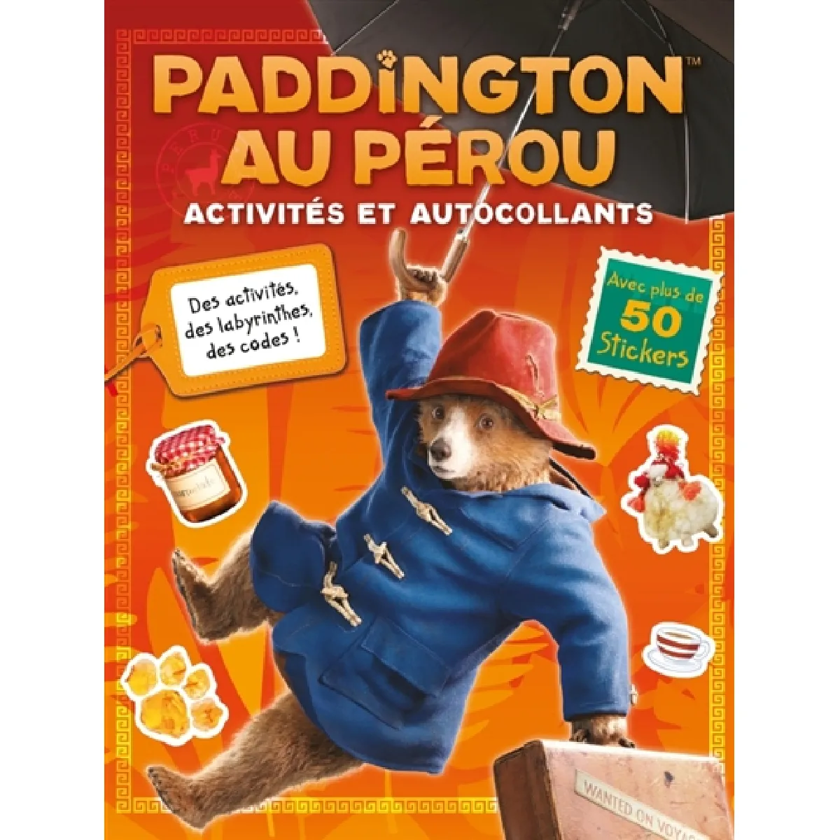 Paddington au Pérou : Activités et autocollants