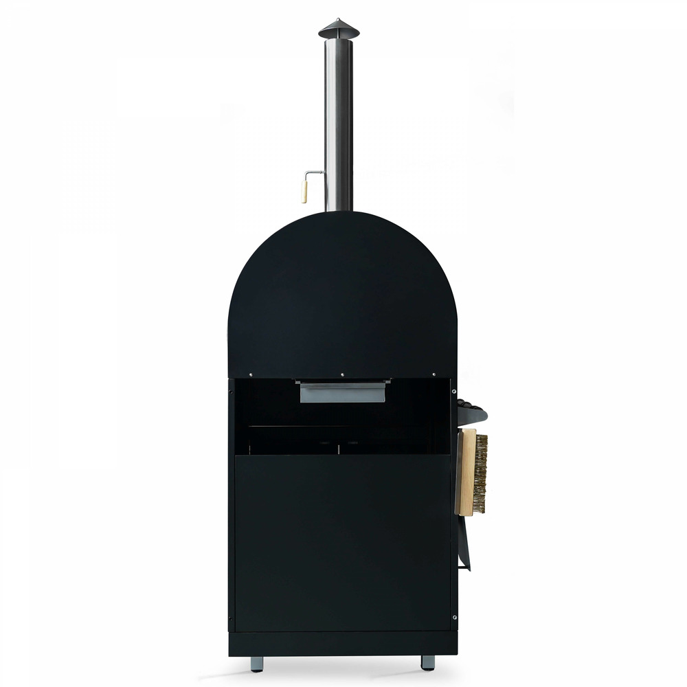 Meuble four à pizza pour cuisine d'extérieure