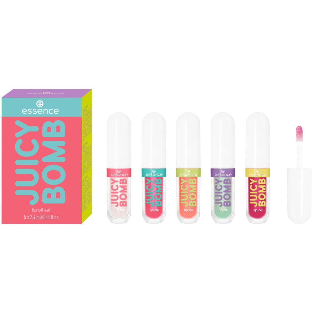 essence Juicy Bomb Lip Iil Set01 Glossy days ahead!