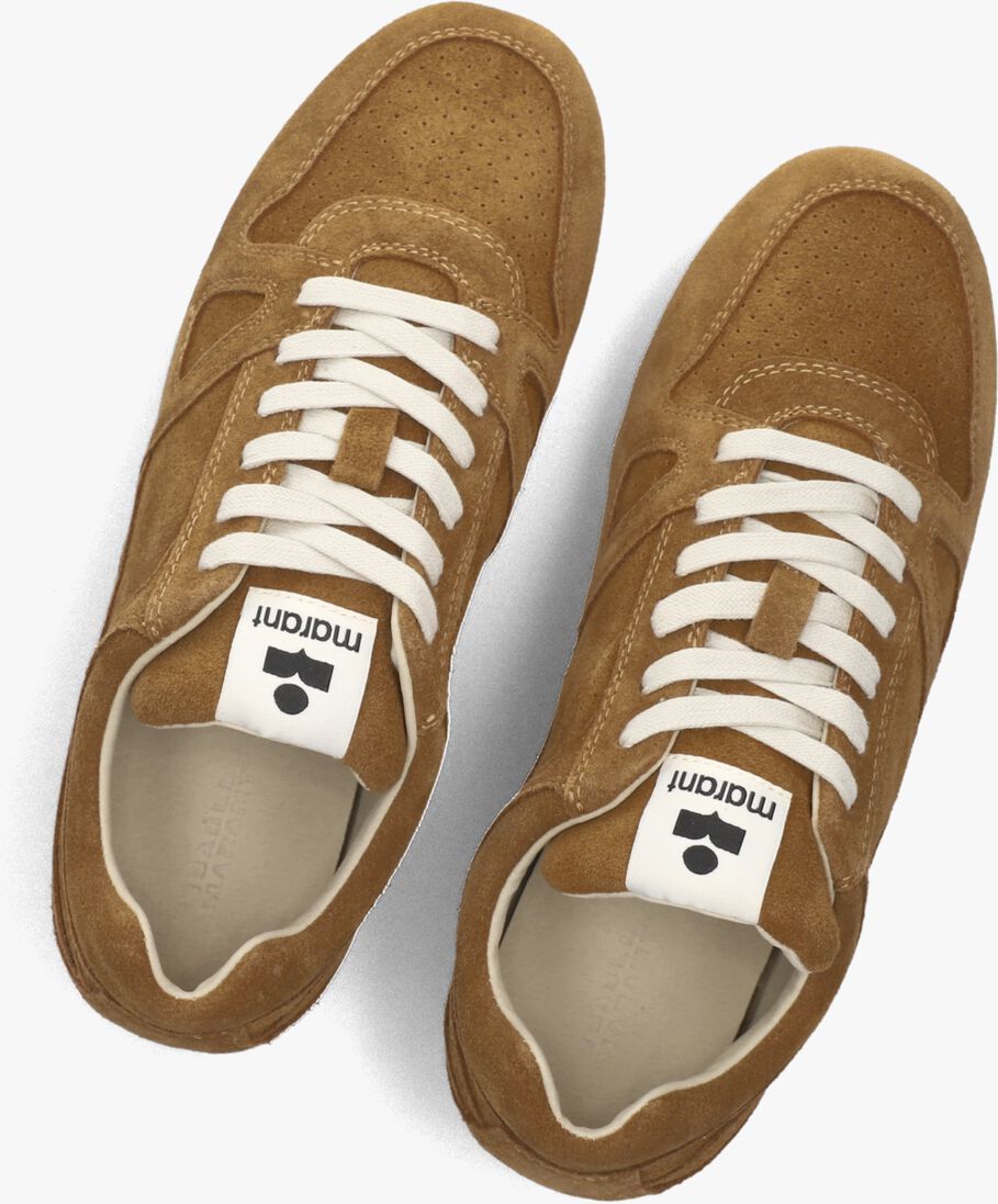 cognac isabel marant sneakers senny low-gb
