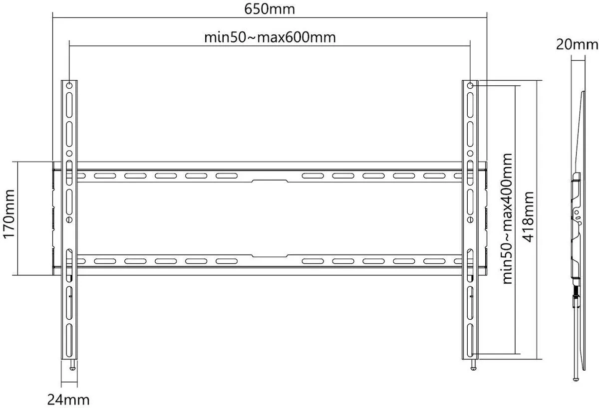 NorStone Fix 3780 Supports TV
