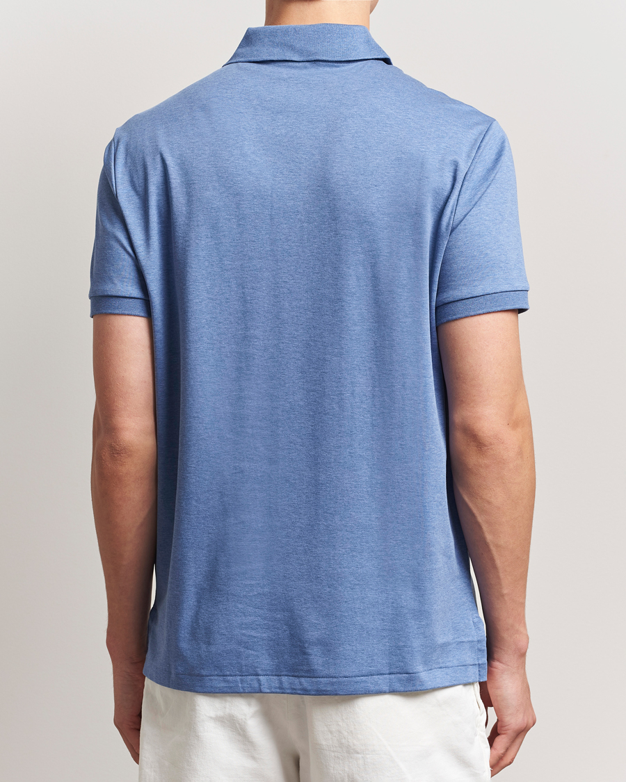 Polo Ralph Lauren Custom Slim Fit Cotton Polo Faded Royal