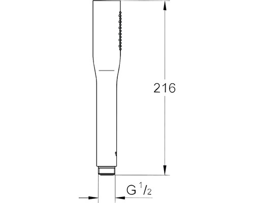 Grohe Quickfix Vitalio Get ronde handdouche Ø 200 mm chroom 27458000