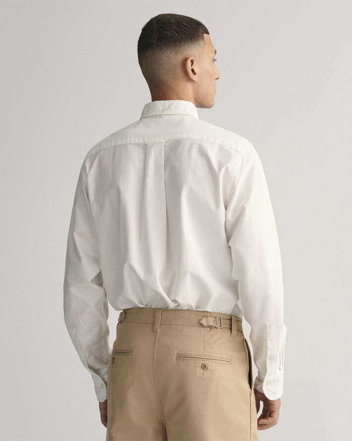 Gant REG OXFORD SHIRT White