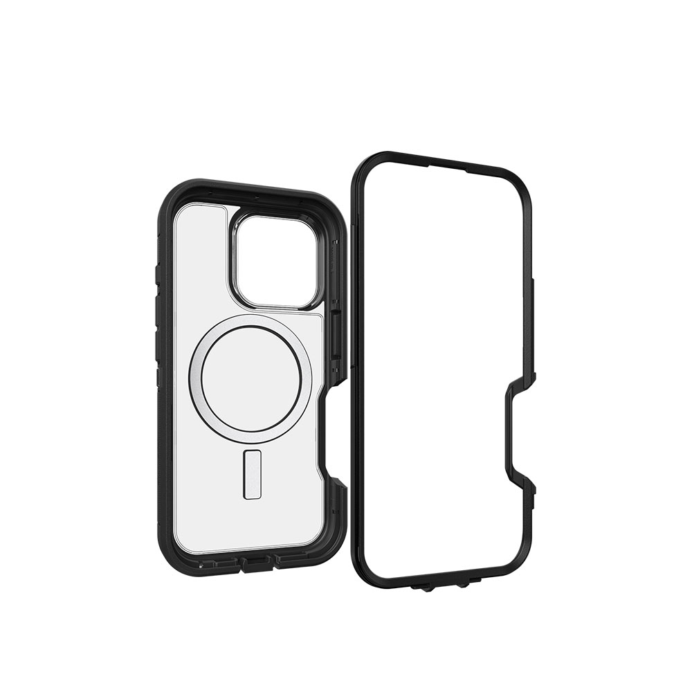 iPhone 16 Pro MagSafe Schutzhülle Defender XT Series Recyceltes Plastik (77-96112) - Schwarz