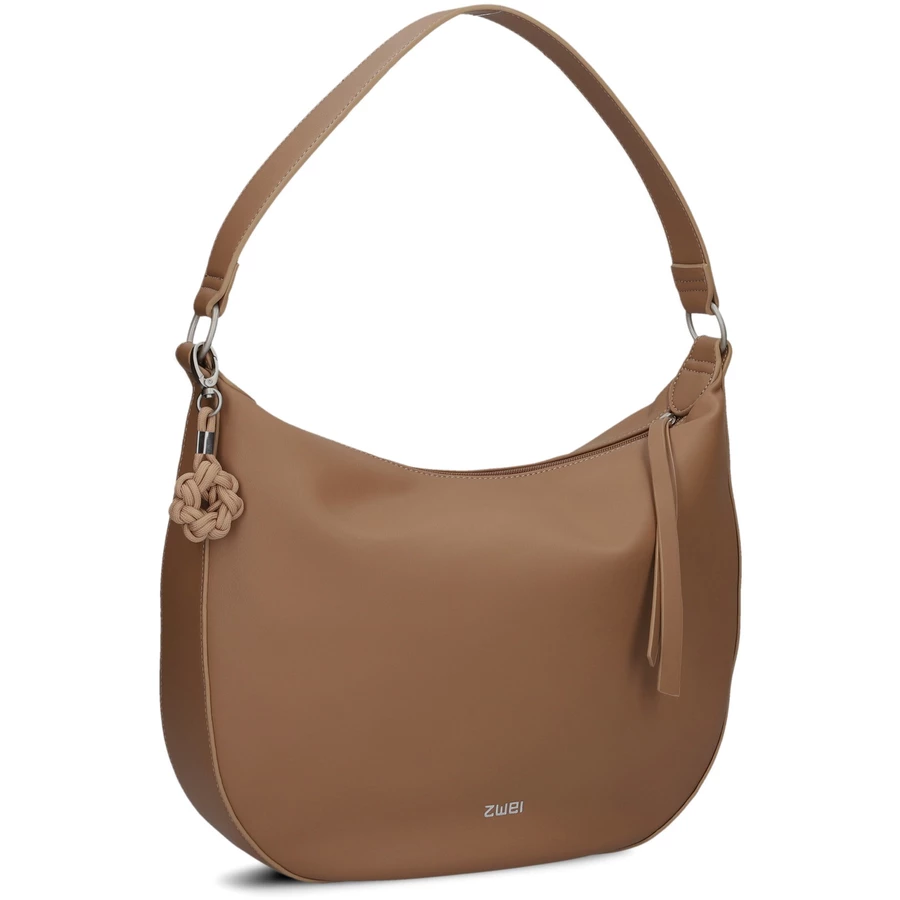 zwei Yuna YU110 - Schultertasche 34 cm hazel