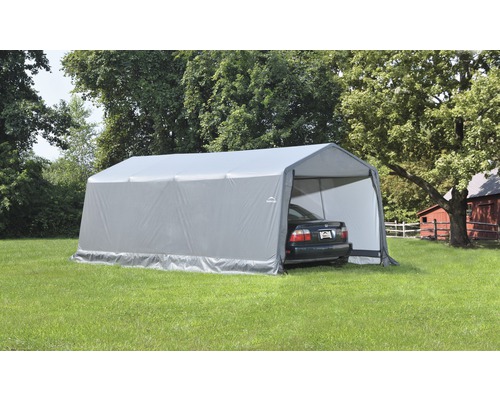 ShelterLogic In-a-Box enkele garage, 300x610 cm, grijs
