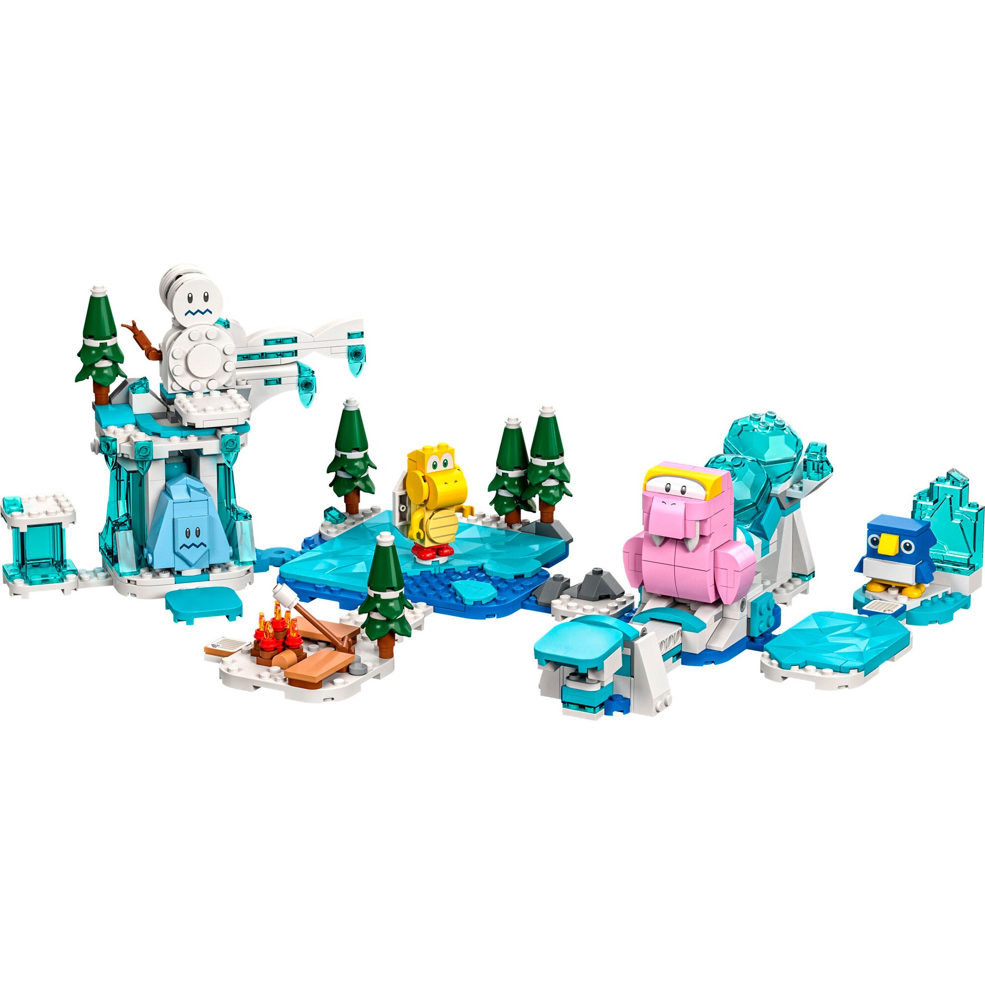 LEGO Konstruktionsspielzeug Super Mario Kahlross-Abenteuer - Erweiterungsset