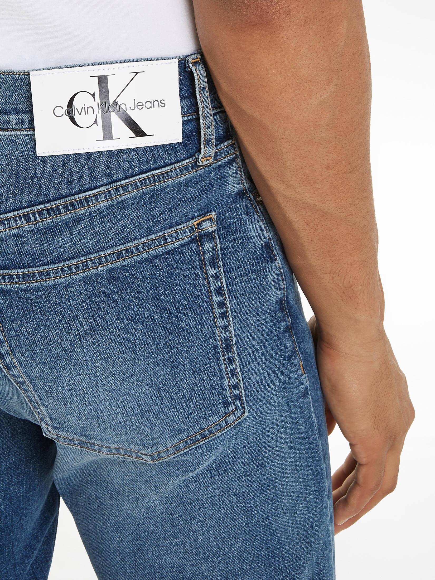CALVIN KLEIN JEANS| Herren Jeansshorts SLIM SHORT Slim Fit