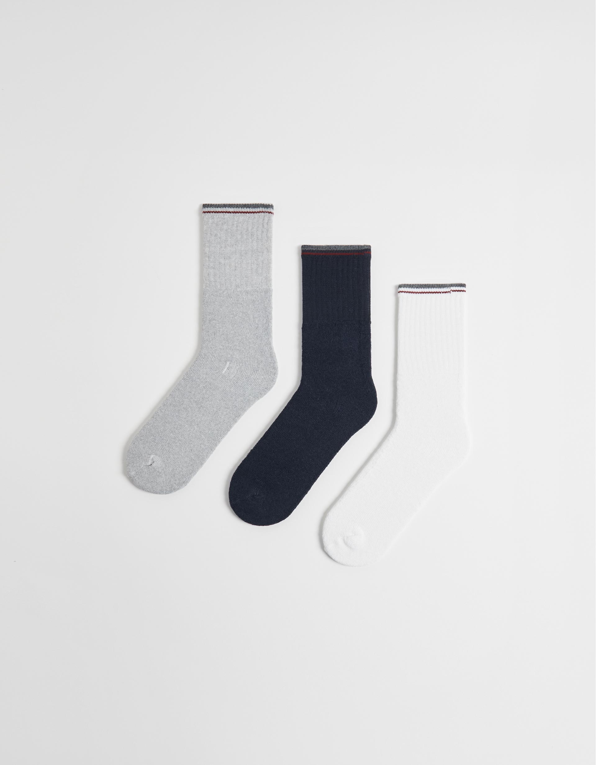3 Pares Meias, Homem, Multicor