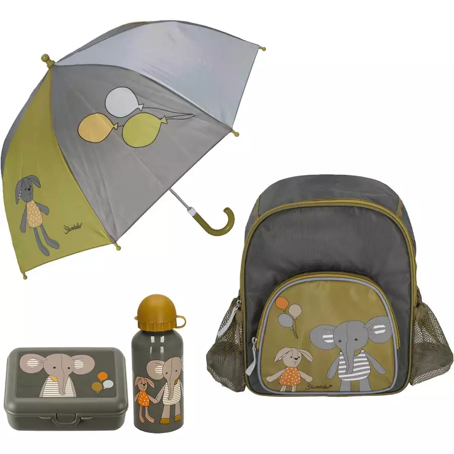Sterntaler Kinder Rucksackset 4er Set beige