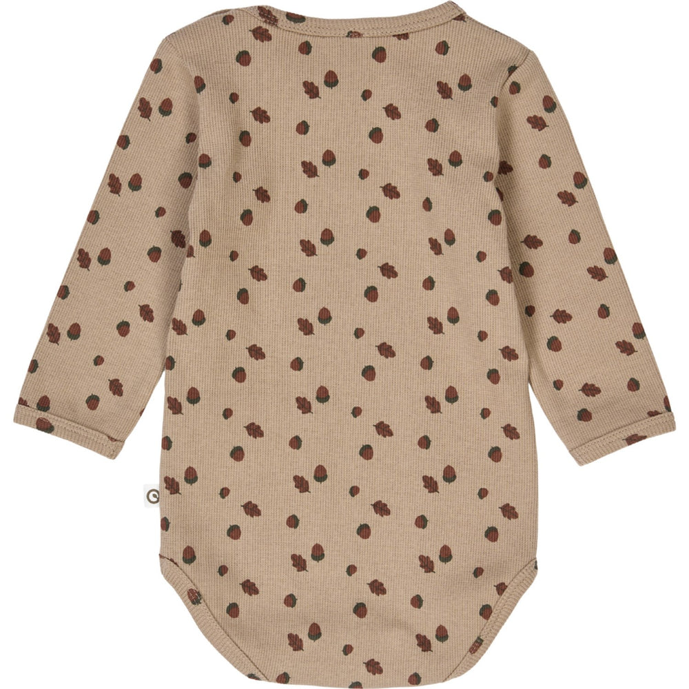 Køb Müsli Beige/ Root/ Deep Green Acorn L/S Body