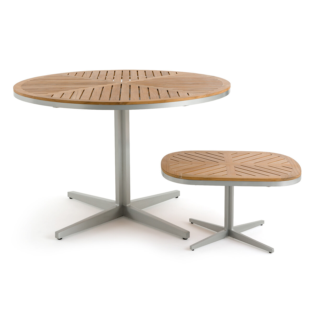 AM.PM<br>Mesa de centro de jardim em teca/alumínio, Maestrale