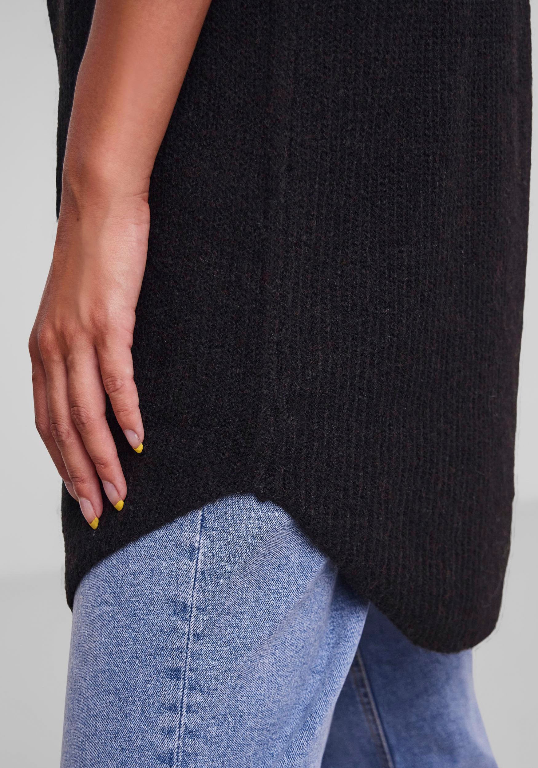 pieces Rollkragenpullover »PCELLEN LS LONG KNIT NOOS BC«