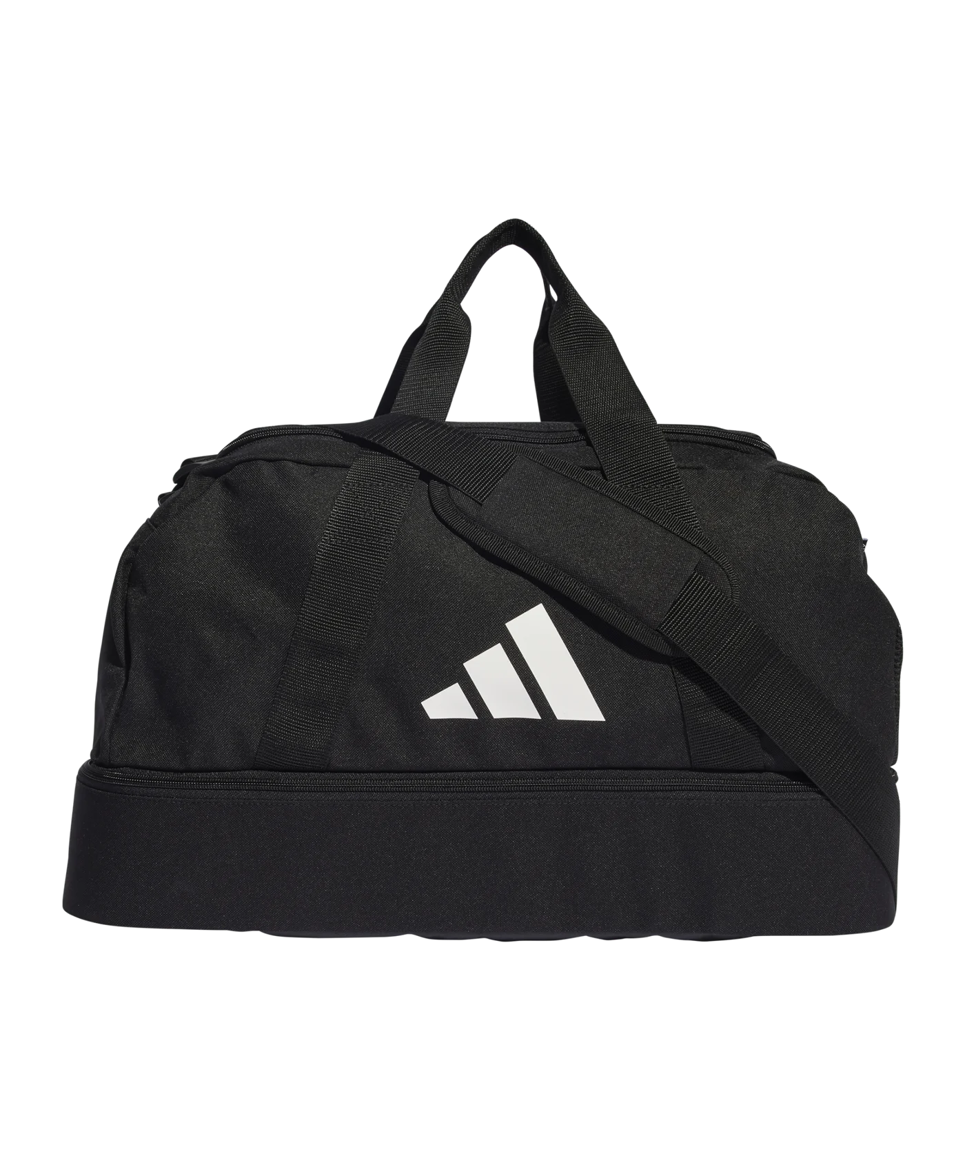 adidas Tiro League Duffel Bag Gr. S Schwarz Weiss
