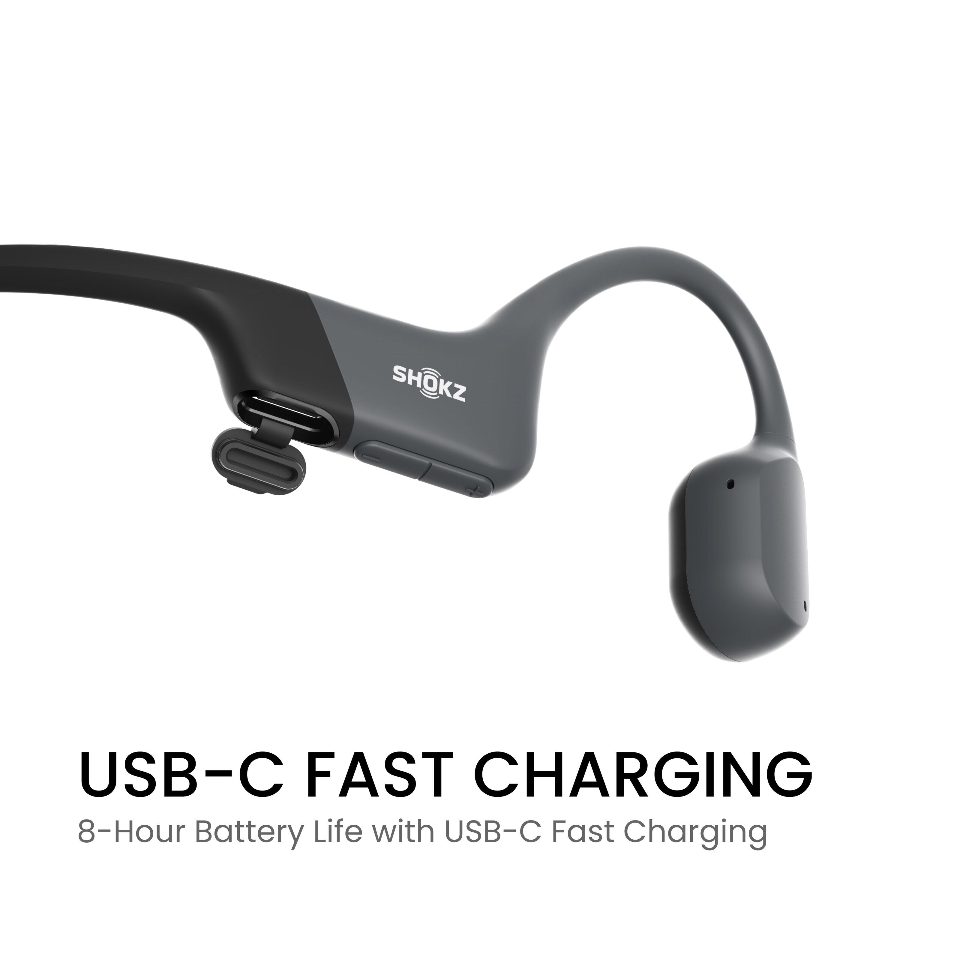 Shokz OpenRun Trådløse hodetelefoner USB-C