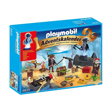 PLAYMOBIL® 6625 - Adventskalender Geheimnisvolle Piratenschatzinsel
