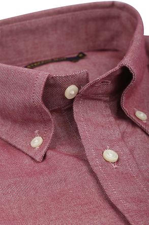Steppin' Out Overhemd Twill Rood SM6001.0010-4003 kopen
