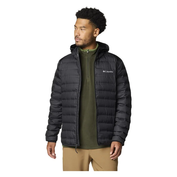 Columbia Columbia Lake 22 II Down Hooded dunjakke, herre Sort