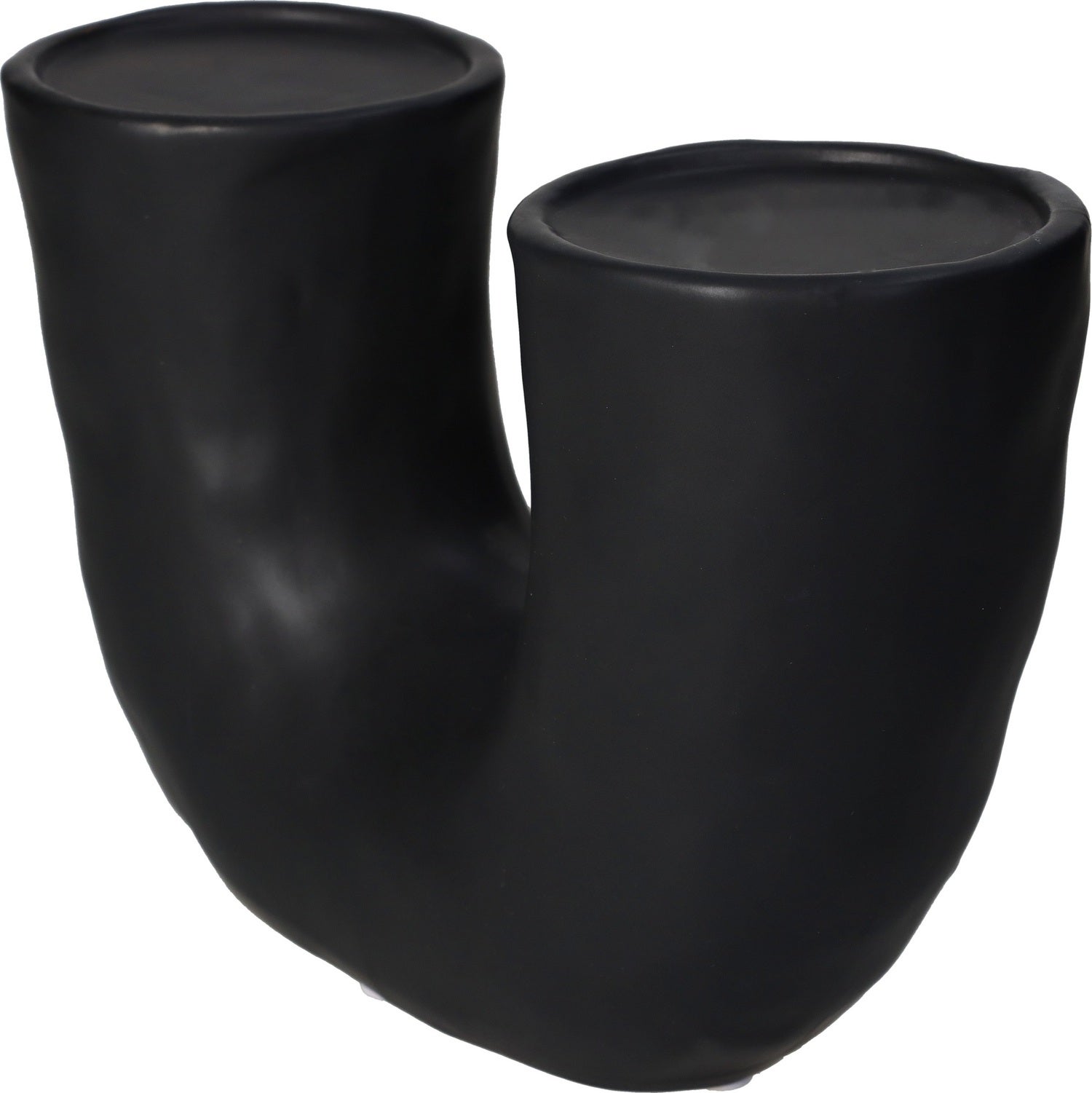 HD Collection kandelaar zwart 23 x 9 x 15,5 cm