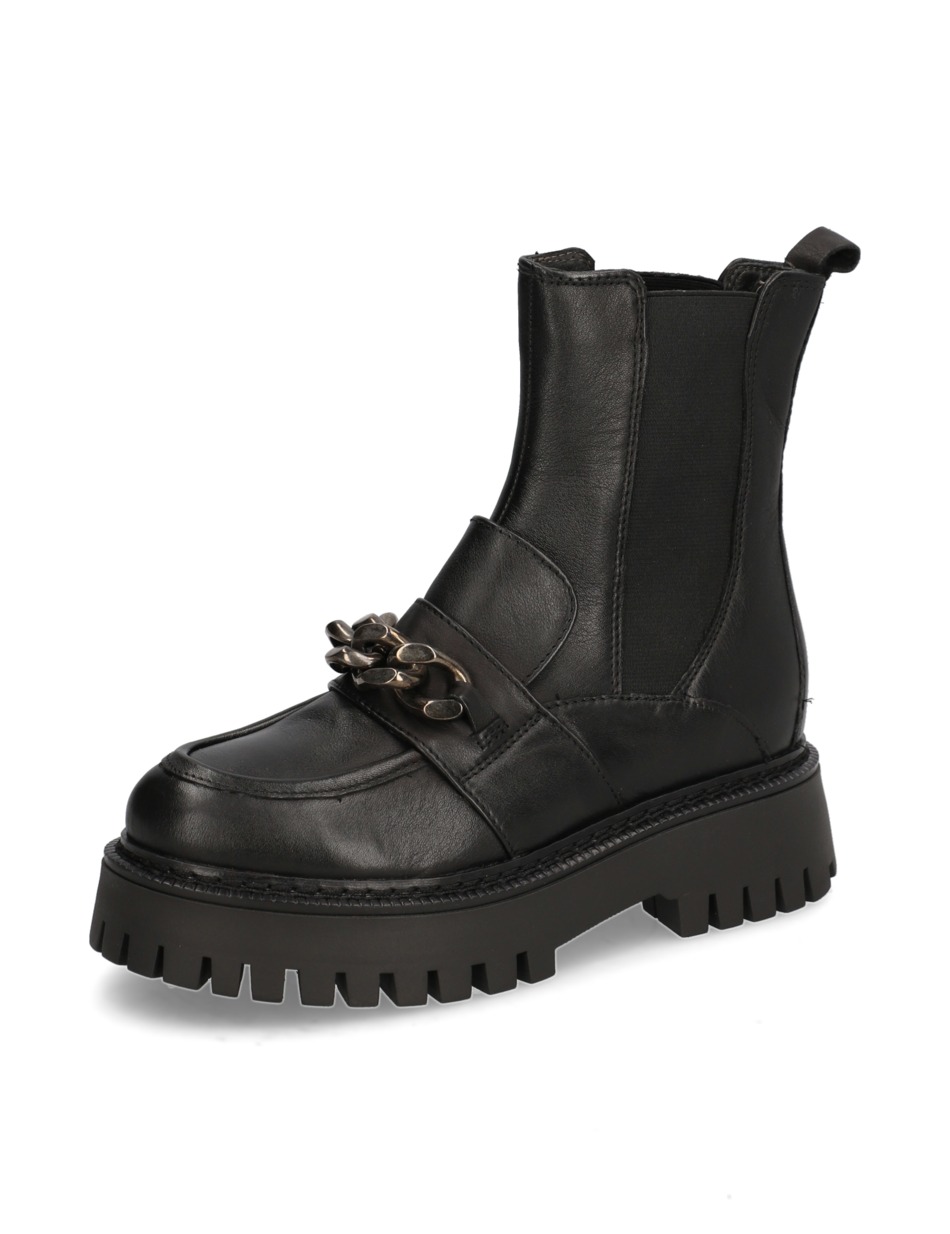 Glattleder Chelsea Boot