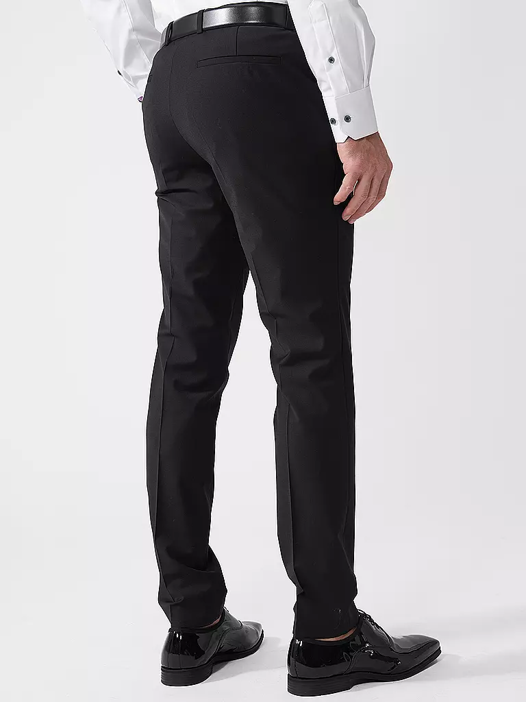 HUGO Anzughose Extra-Slim-Fit HESTON M204X schwarz