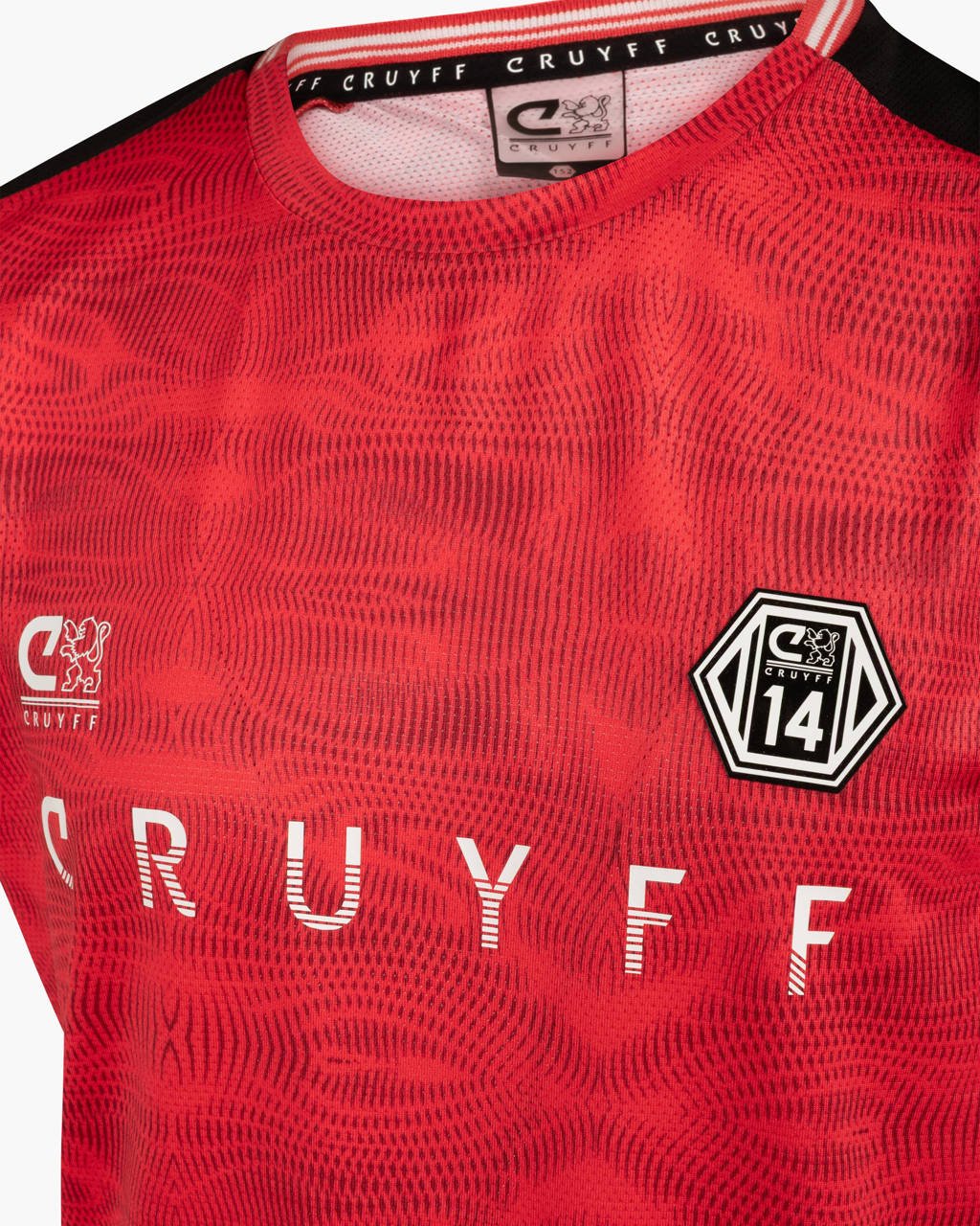 Cruyff sportshirt Brooke rood