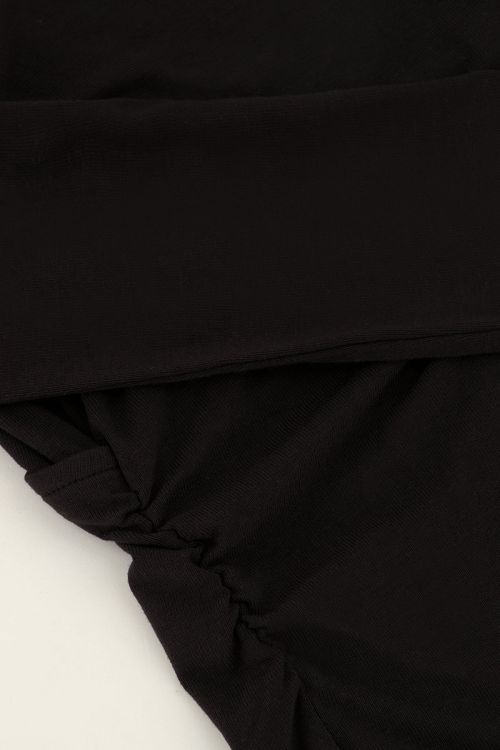 Zwarte top met lage rug