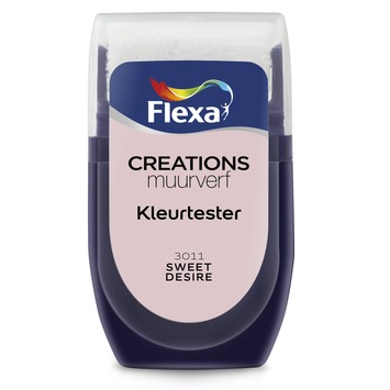 Flexa Creations muurverf Kleurtester Sweet Desire mat 30ml