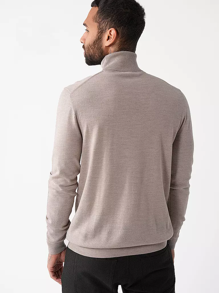 ROY ROBSON Rollkragenpullover beige