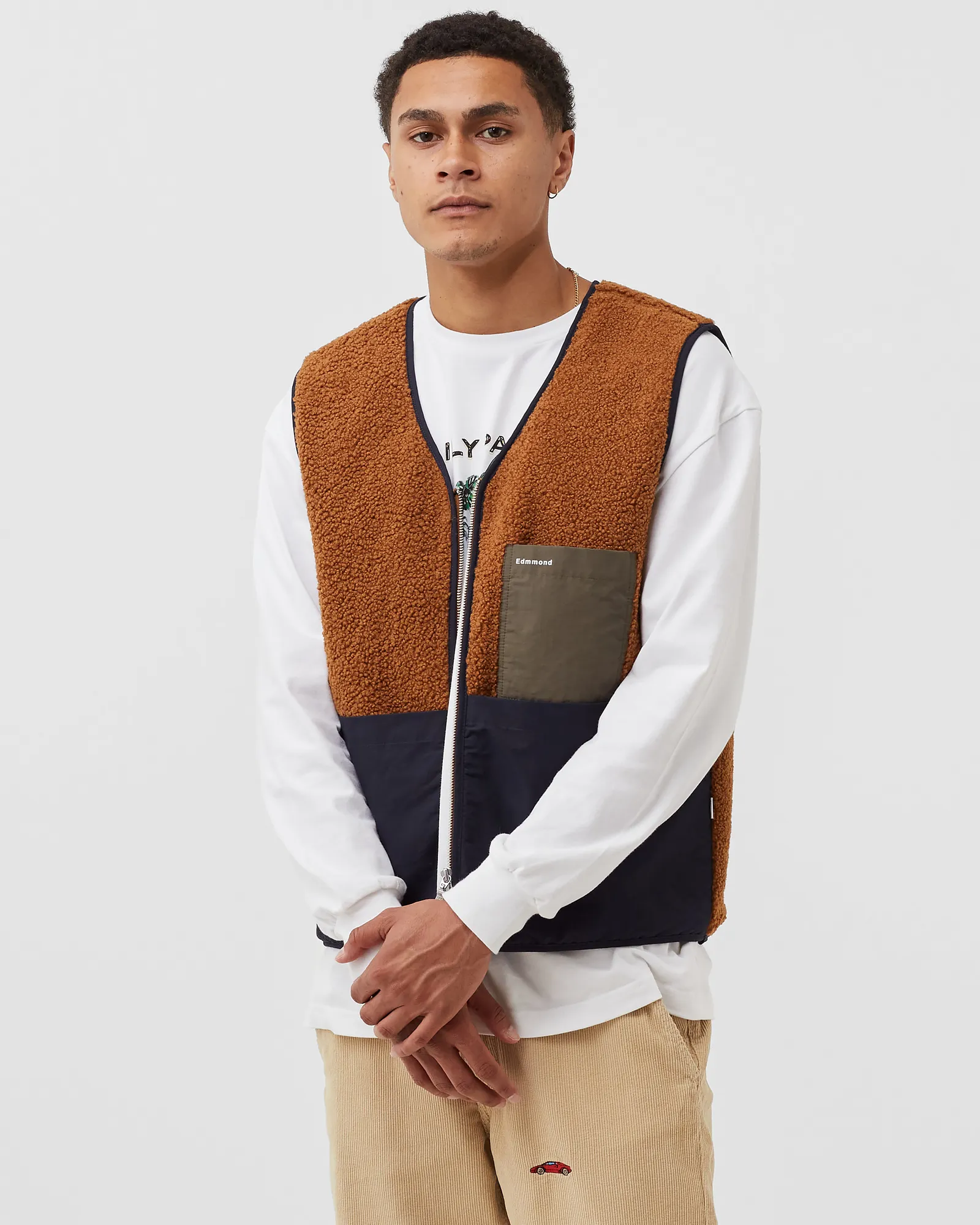 Edmmond Studios SHEARLING VEST