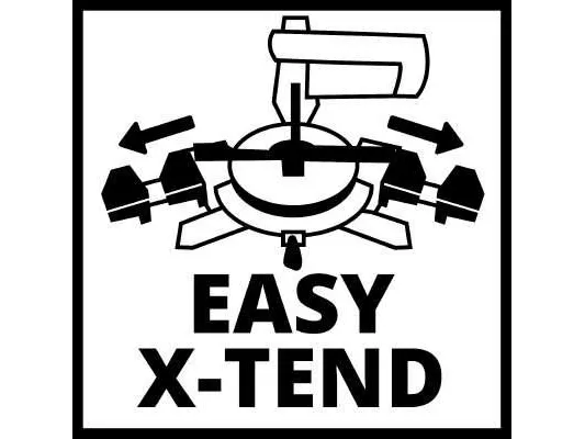 Einhell Einhell TE-MS 18/210 akku kap-/geringssav Ø210 mm 18V u/batteri og lader - SOLO