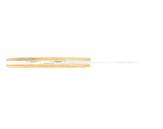 Le Thiers Pote manche en os de Girafe teinté (marron) Couteau Le Thiers par Locau