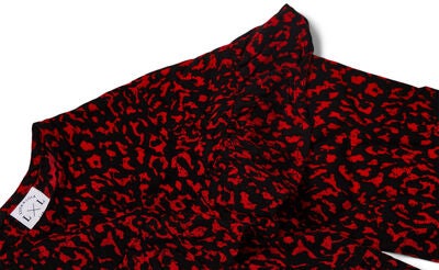 Luca & Lola Marietta Bluse, Red Leopard
