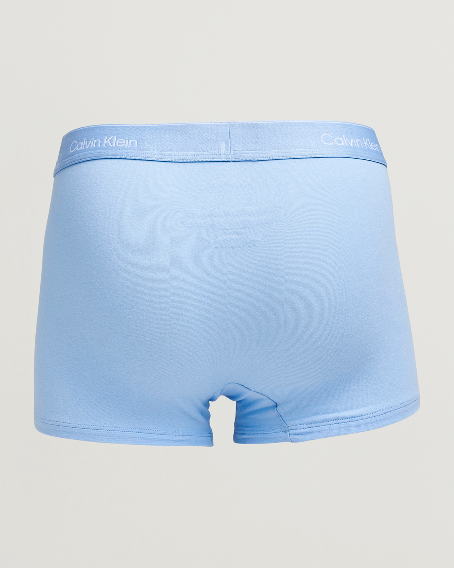 Calvin Klein 3-Pack Icon Cotton Stretch Trunk Black/Blue/Green