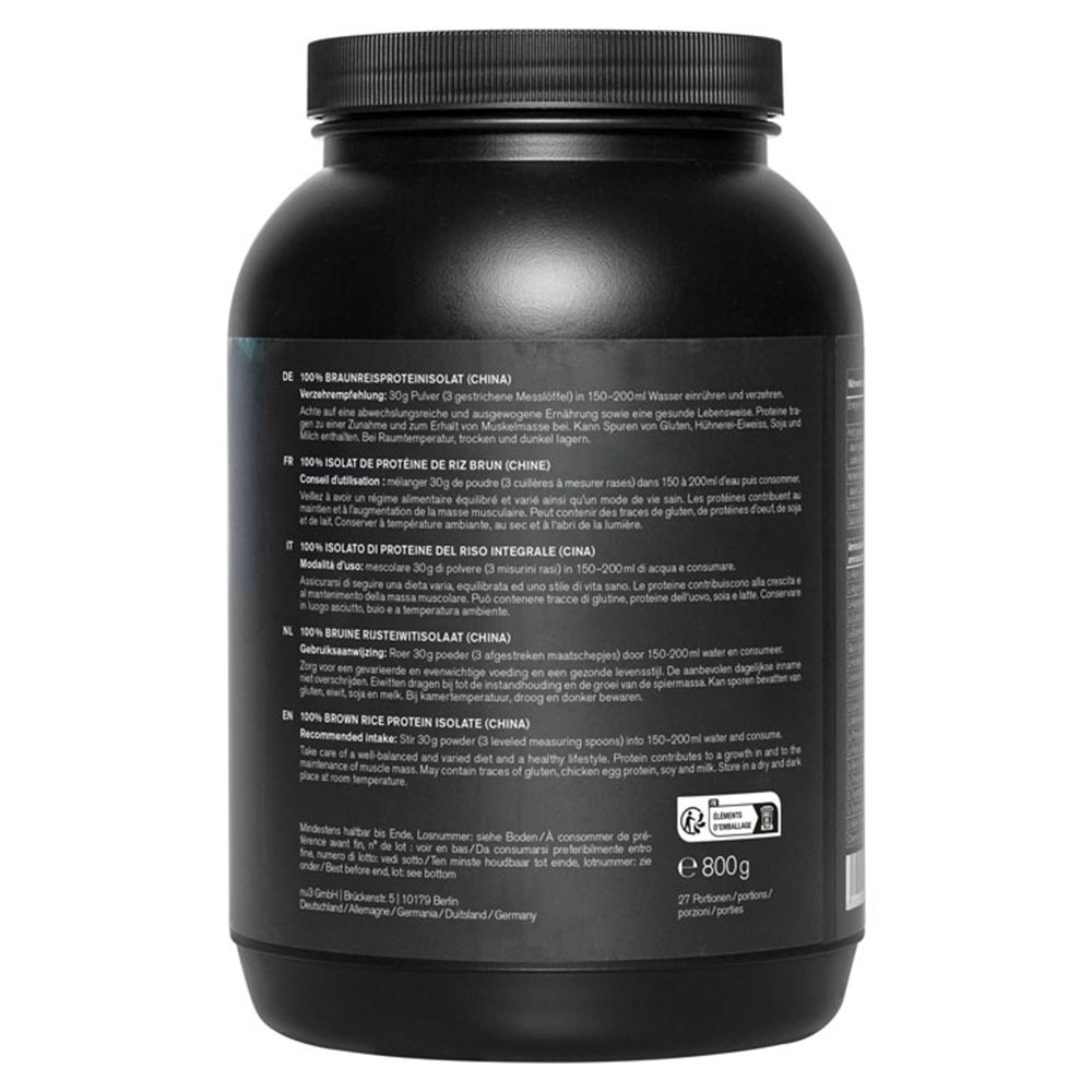 nu3 Reisprotein Pulver