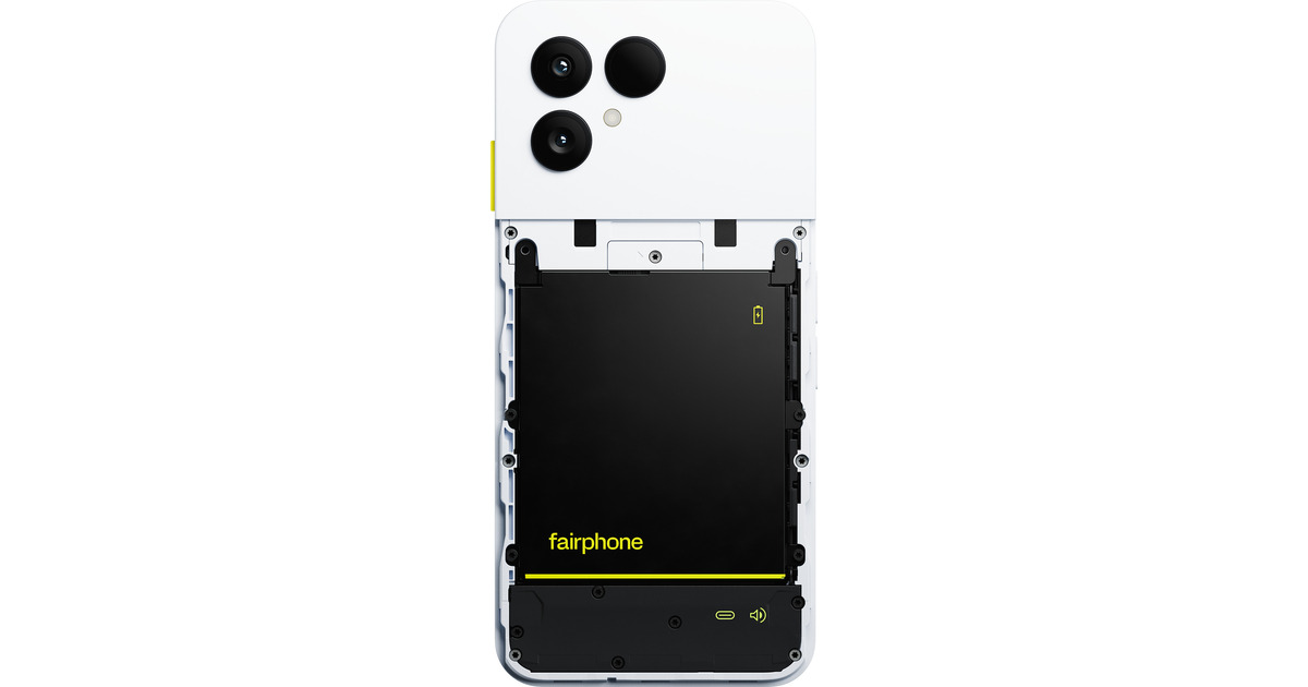 Fairphone(Gen. 6) smartphone  (Wit, 256 GB, Android)